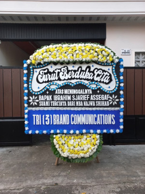 Papan Bunga Duka di Mulyajaya